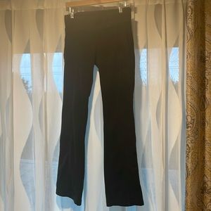 Columbia fleece boot cut workout pants.  Size Small